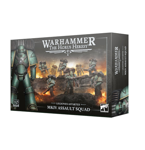 *Pre-Order* GW Warhammer Horus Heresy Legiones Astartes MKIV Assault Squad *Releases Saturday, August 8th, 2026*