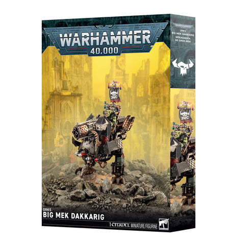 *Pre-Order* GW Warhammer 40K Orks Big Mek Dakkarig *Releases Saturday, September 5th, 2026*