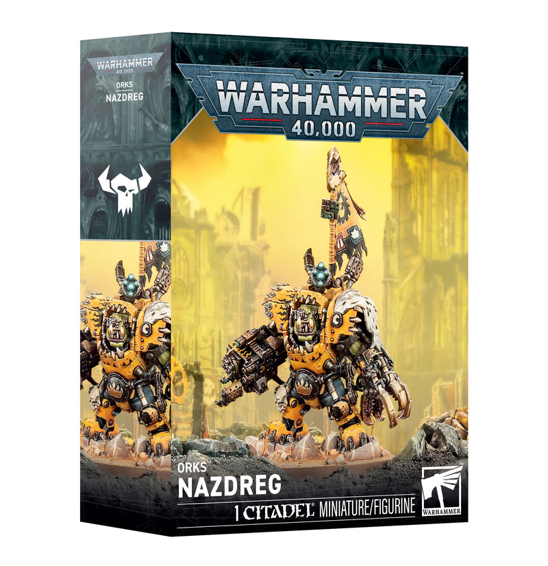 *Pre-Order* GW Warhammer 40K Orks Nazdreg *Releases Saturday, September 5th, 2026*