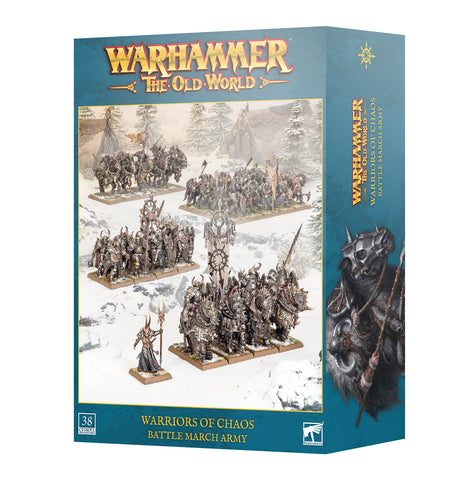 *Pre-Order* GW Warhammer The Old World Warriors of Chaos Battle March Army *Releases Saturday, August 22nd, 2026*