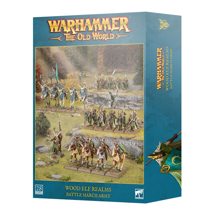 *Pre-Order* GW Warhammer The Old World  Battle Wood Elf Realms March Army *Releases Saturday, September 12th, 2026*