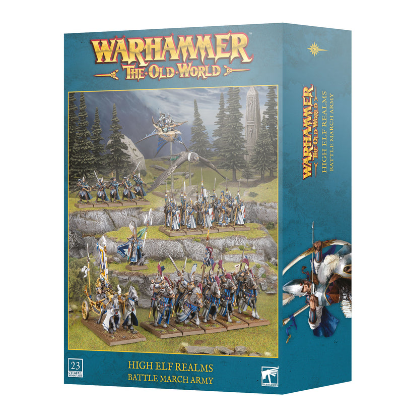*Pre-Order* GW Warhammer The Old World High Elf Realms Battle March Army *Releases Saturday, September 12th, 2026*