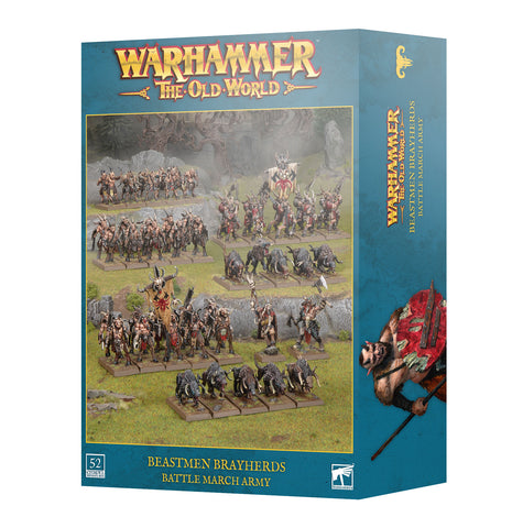 *Pre-Order* GW Warhammer The Old World Beastmen Brayherds Battle March Army *Releases Saturday, September 12th, 2026*
