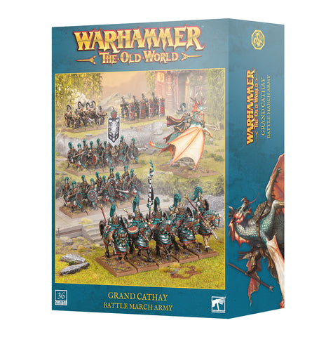 *Pre-Order* GW Warhammer The Old World Grand Cathay Battle March Army *Releases Saturday, August 22nd, 2026*