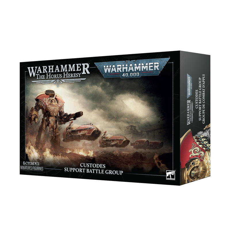*Pre-Order* GW Warhammer Horus Heresy Legio Custodes Support Battle Group *Releases Saturday, September 12th, 2026*