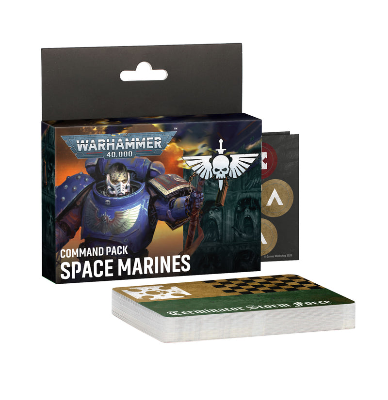 *Pre-Order* GW Warhammer 40K Space Marines Command Pack *Releases Saturday, October 3rd, 2026*