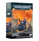 *Pre-Order* GW Warhammer 40K Space Marines Captain on Bike *Releases Saturday, October 3rd, 2026*
