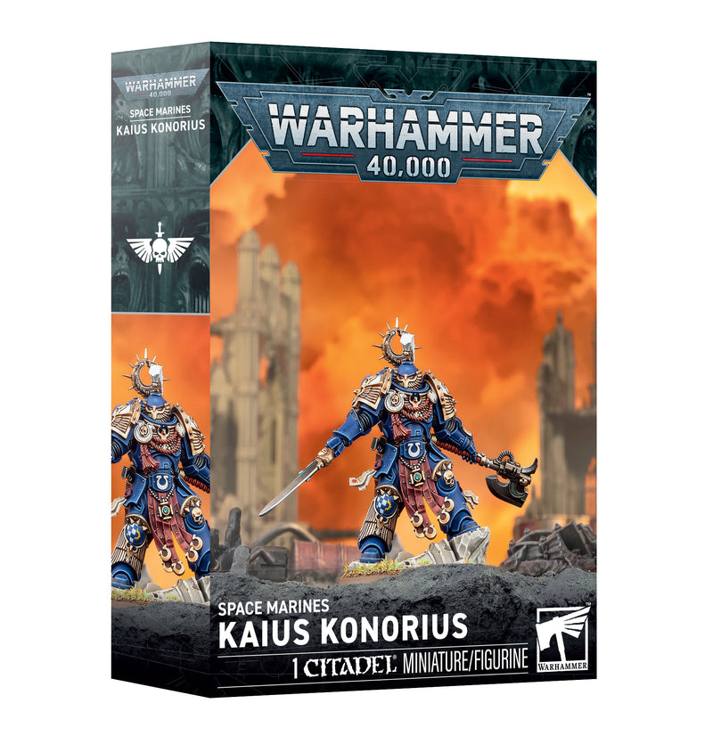*Pre-Order* GW Warhammer 40K Space Marines Kaius Konorius  *Releases Saturday, October 3rd, 2026*