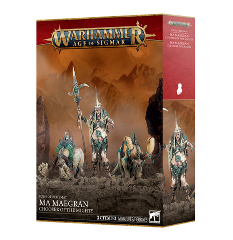 *Pre-Order* GW Age of Sigmar Sons Of Behemat Ma Maegran, Chooser of the Mighty *Releases Saturday, September 26th, 2026*