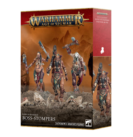 *Pre-Order* GW Age of Sigmar Sons Of Behemat Boss-stompers / Rock-hurlers *Releases Saturday, September 26th, 2026*