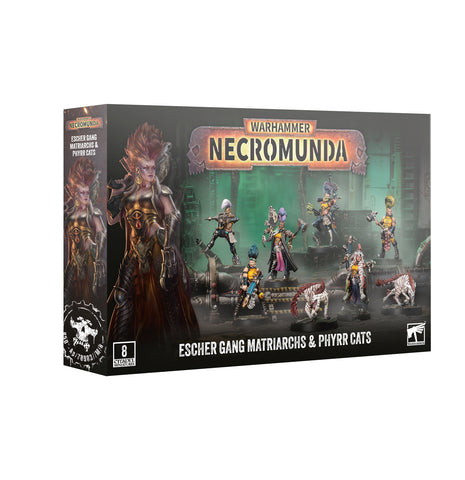 *Pre-Order* GW Necromunda Escher Matriarchs and Phyrr Cats *Releases Saturday, September 19th, 2026*