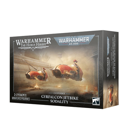 *Pre-Order* GW Warhammer 40K Adeptus Custodes Gyrfalcon Jetbike Sodality *Releases Saturday, October 17th, 2026*