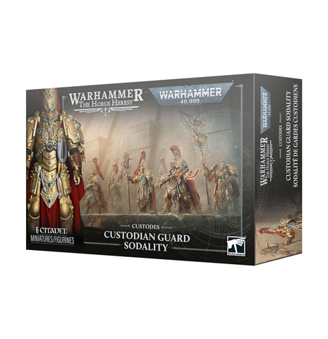 *Pre-Order* GW Warhammer 40K Adeptus Custodes Custodian Guard Sodality *Releases Saturday, October 17th, 2026*