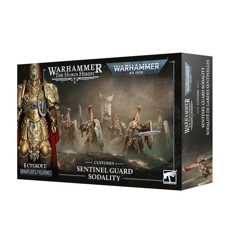 *Pre-Order* GW Warhammer 40K Adeptus Custodes Sentinel Guard Sodality *Releases Saturday, October 17th, 2026*