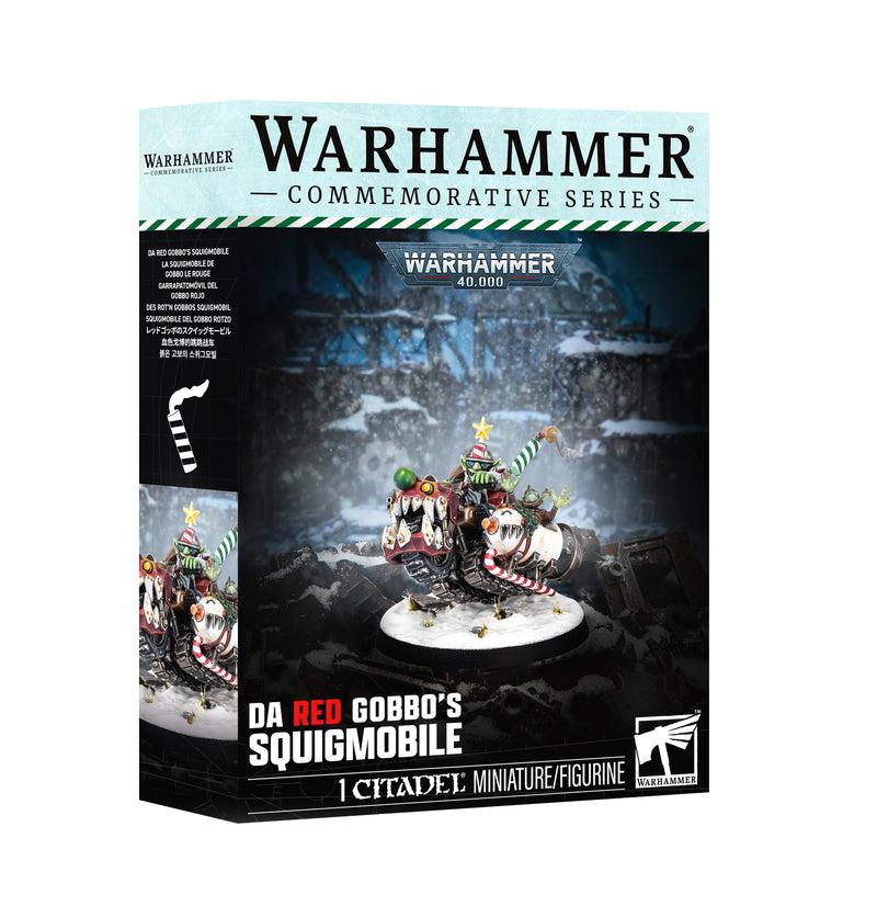 *Pre-Order* GW 40K Orks Da Red Gobbo's Squigmobile *Releases Saturday, November 7th, 2026*