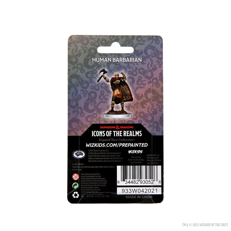 Wizkids D&D Miniature 93052 Human Female Barbarian