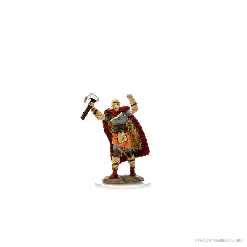 Wizkids D&D Miniature 93052 Human Female Barbarian