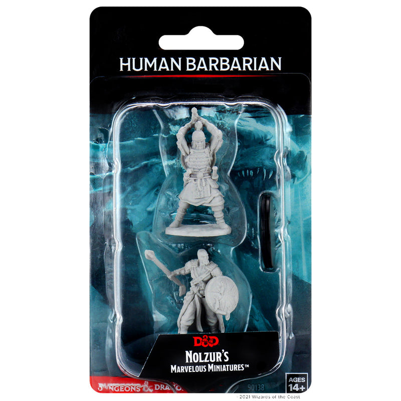 Wizkids Minis D&D 90138 Human Barbarian Male