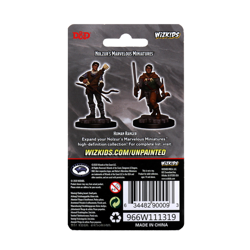 Wizkids Minis D&D 90009 Male Human Ranger