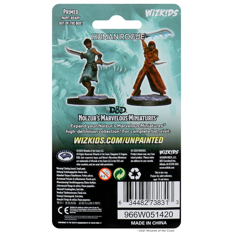 Wizkids Minis D&D 73831 Female Human Rogue