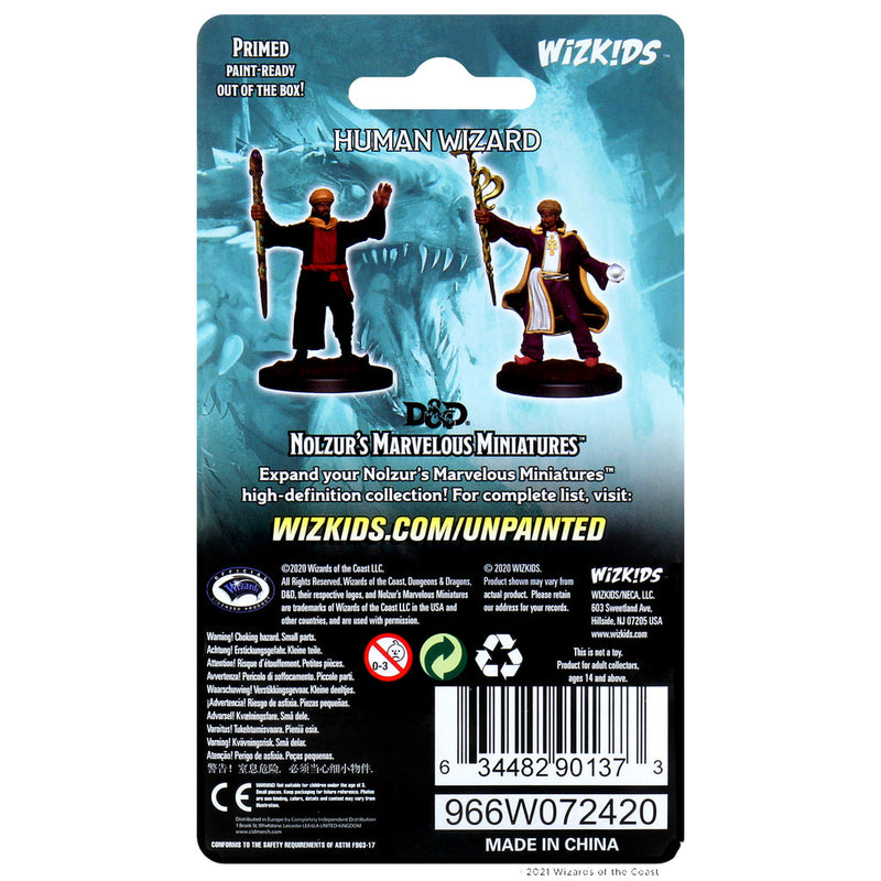 Wizkids Minis D&D 90137 Human Wizard Male