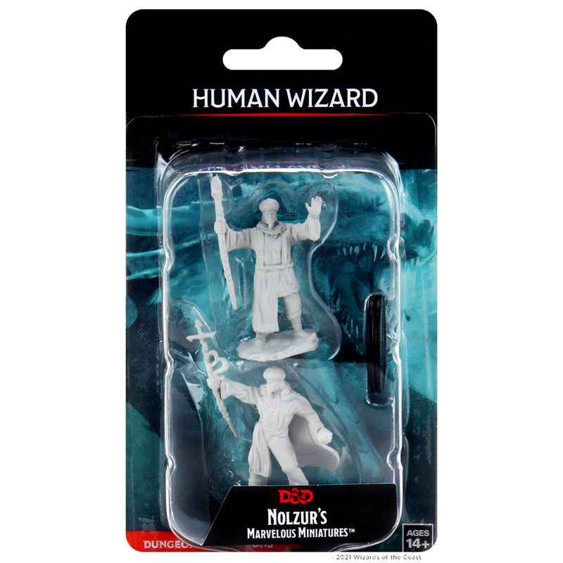 Wizkids Minis D&D 90137 Human Wizard Male