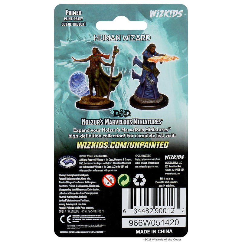 Wizkids Minis D&D 90012 Female Human Wizard