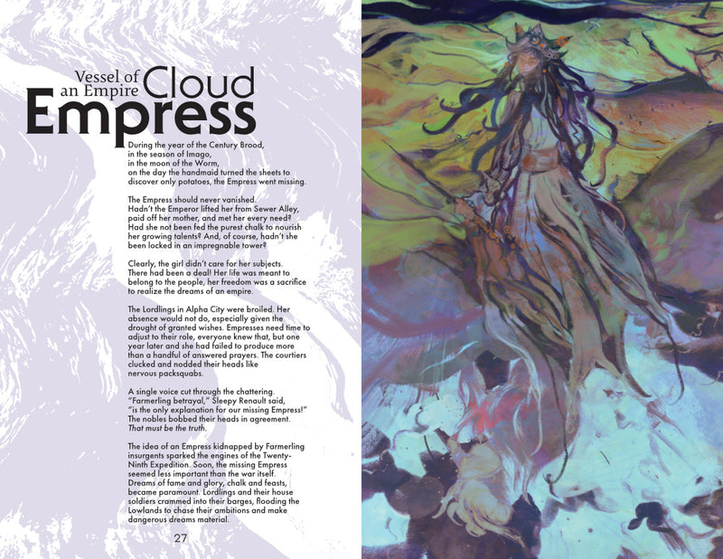 RPG Cloud Empress; Rulebook (With Adventure)