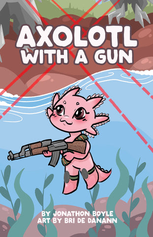 RPG Axolotl With A Gun