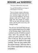 Novel Choose Your Own Adventure: Inca Gold