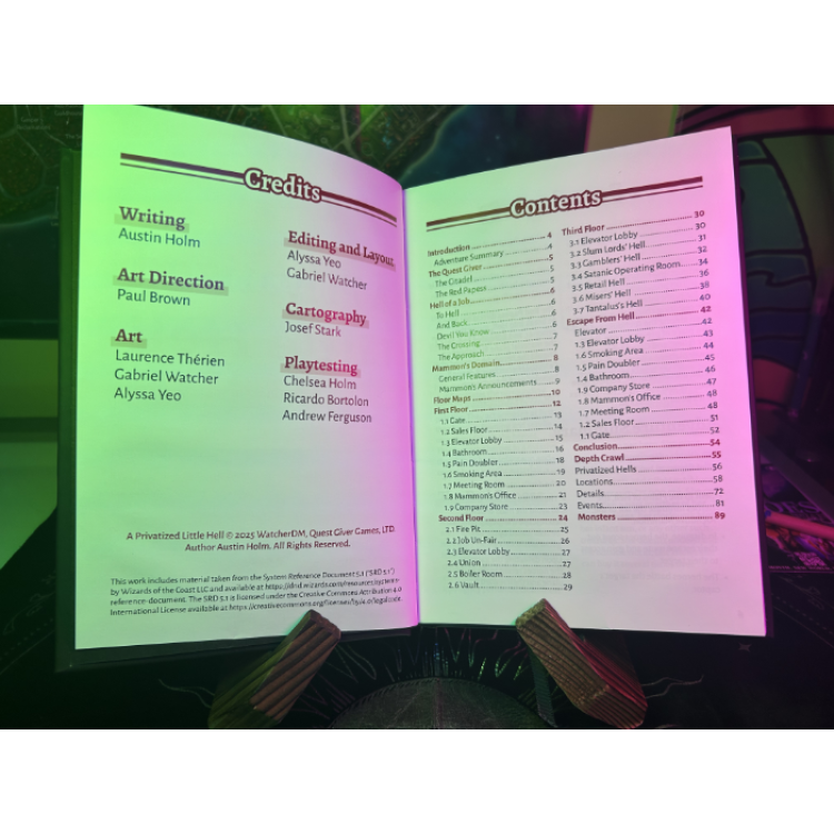 RPG A Privatized Little Hell