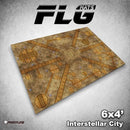 Frontline Gaming Mat 6'x4' Interstellar City