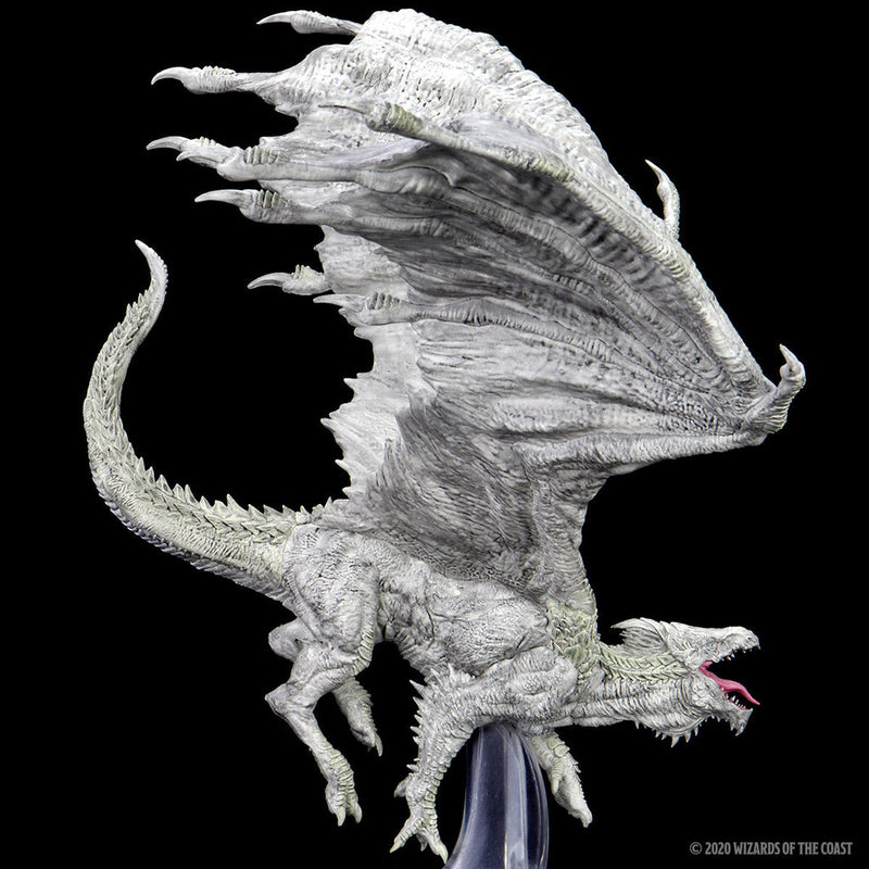 D&D Minis Icons of the Realms : Adult White Dragon