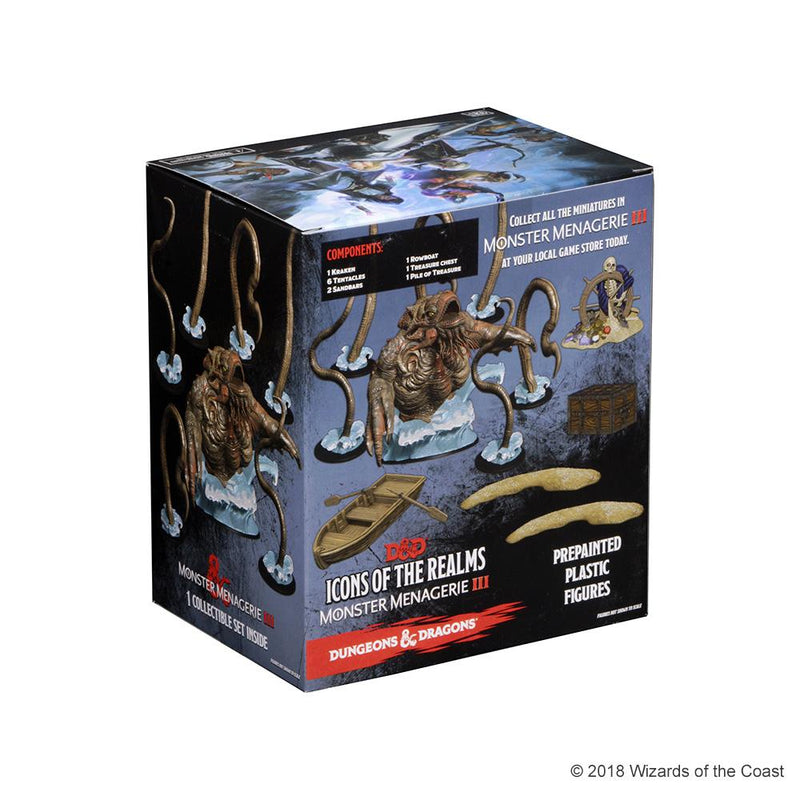 D&D Minis Icons of the Realms 8 : Monster Menagerie III Kraken Incentive