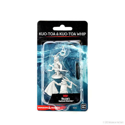 Wizkids Minis D&D 90246 Kuo-Toa & Kuo-Toa Whip