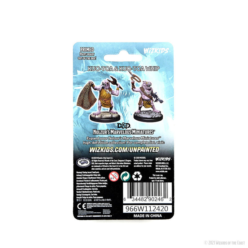 Wizkids Minis D&D 90246 Kuo-Toa & Kuo-Toa Whip