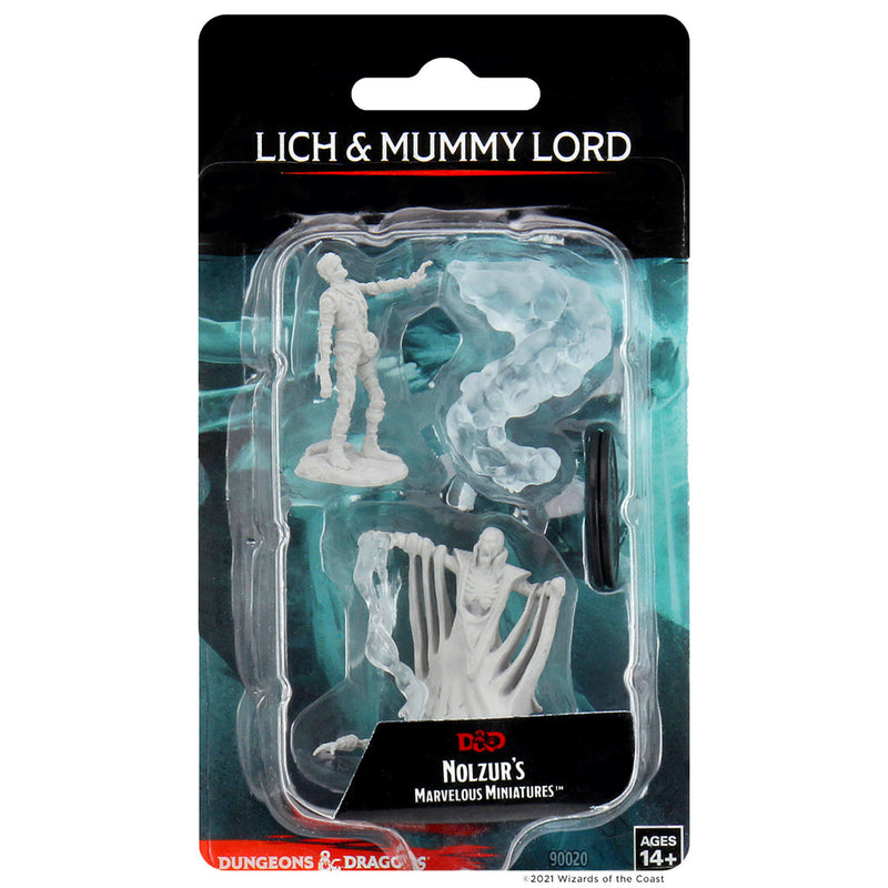 Wizkids Minis D&D 90020 Lich And Mummy Lord