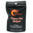 Old School Dice: Mystery Dice Jackpot: 7-Piece Acrylic Set with Bonus Metal Die