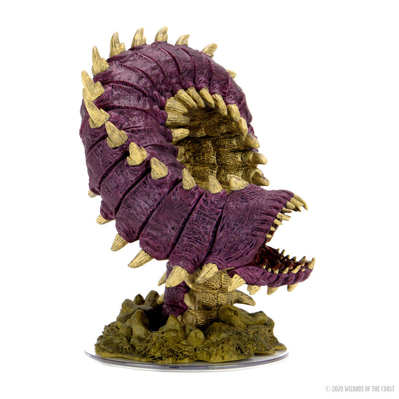 D&D Minis Icons of the Realms 15: Fangs And Talons Purple Worm Set