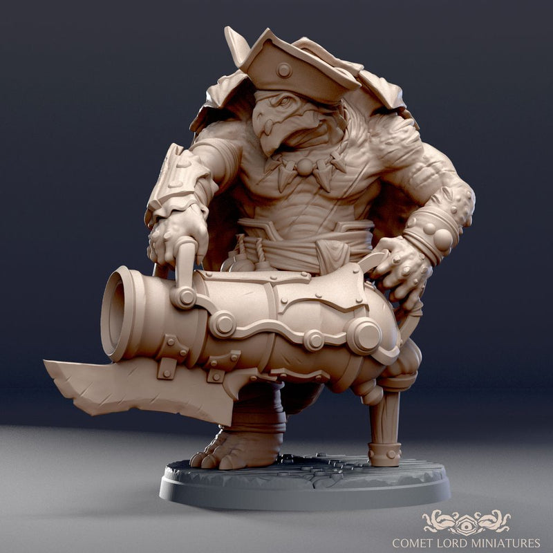 Comet Lord Miniatures Captain Shattershell