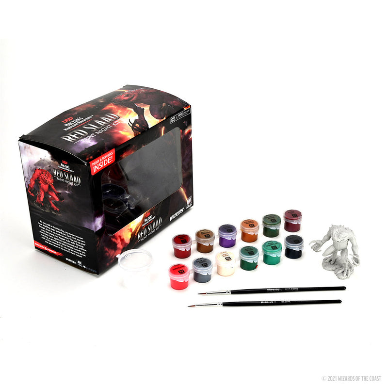 Wizkids Minis D&D 90292 Paint Night Kit: Red Slaad