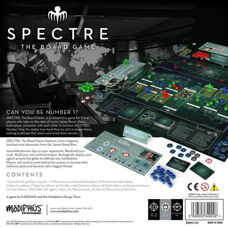 Bg 007 Spectre the Board Game