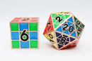 Puzzle Cube: Copper - Metal 8 piece Dice Set