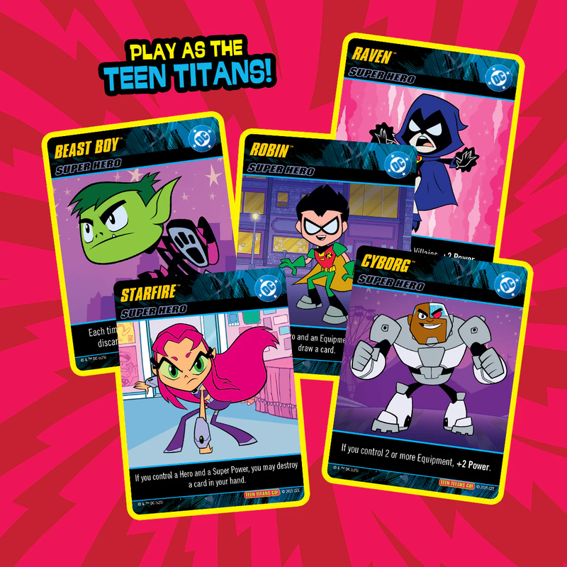 Dc Deck Building Game Teen Titans Go!