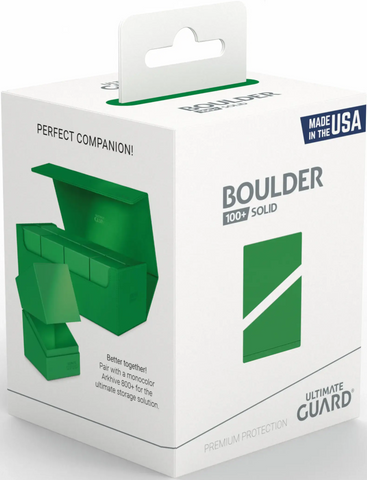 Ugd Deck Box Boulder 100+ Solid Green