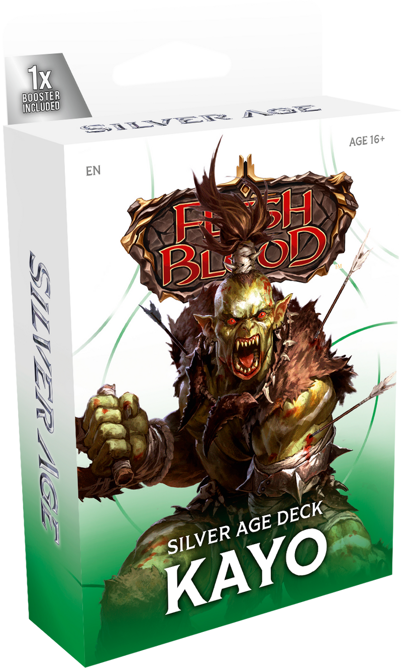 FaB Flesh and Blood Silver Age Deck Kayo