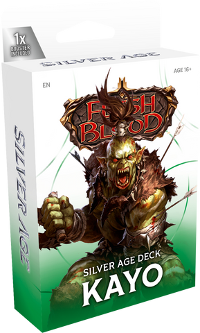 FaB Flesh and Blood Silver Age Deck Kayo