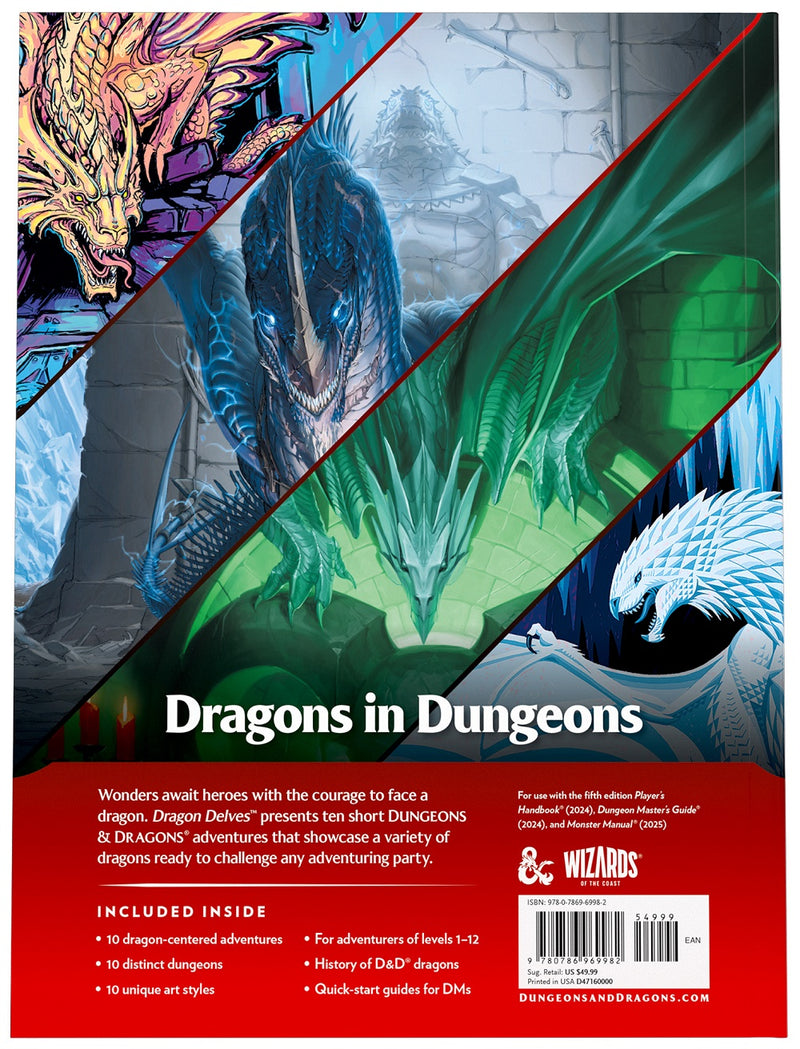 *Pre-Order* Dungeons and Dragons 5th Edition Dragon Delves *Releases July 8th*