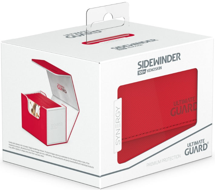 Ultimate Guard Deck Box Sidewinder 100+ Synergy Red/White