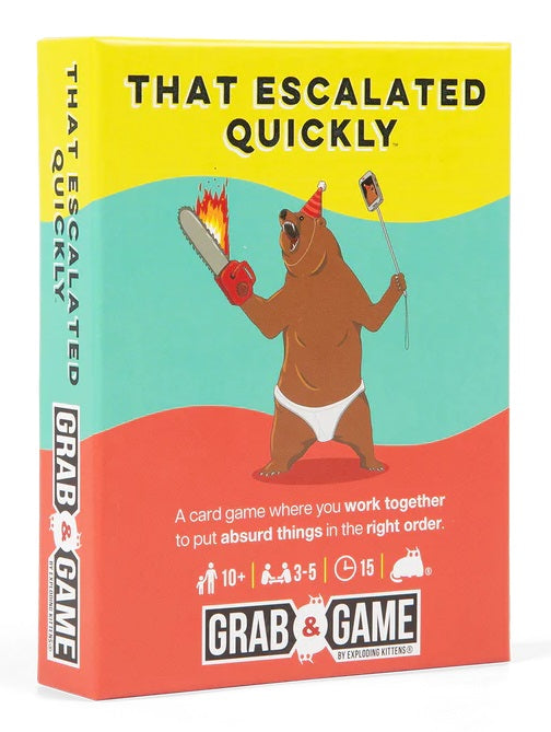 Pg That Escalated Quickly Grab and Game